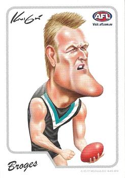 2010 Select Herald Sun AFL - All Star Caricatures #NNO Dean Brogan Front